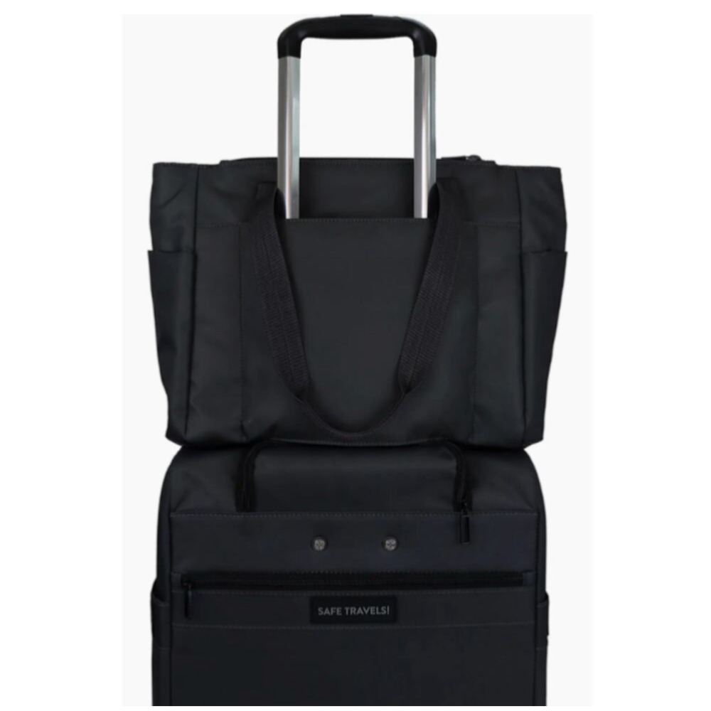 Hedgren Executive Laptop Tote Bag Luggage Handle Sleeve‎ Pocket Black